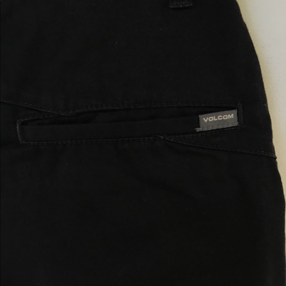 Volcom corpo class chino shorts men’s 28, black - Picture 5 of 9